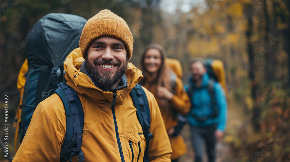 Group of Friends Trekking Group of Friends Trekking