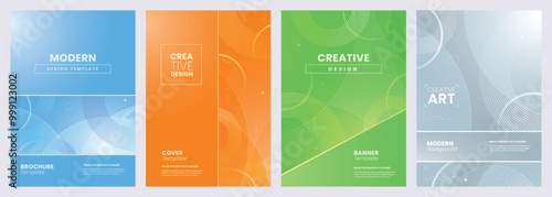 Abstract background template with geometric shapes. Cover layout for business presentation. Cover for book, catalog, brochure, business annual report, magazine. Poster, banner and newsletter.