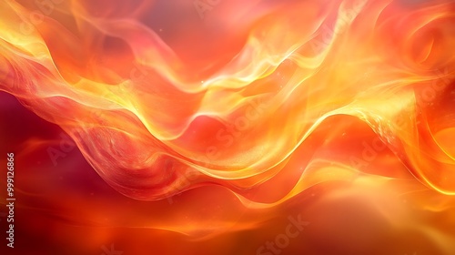 A mesmerizing display of flames swirling elegantly