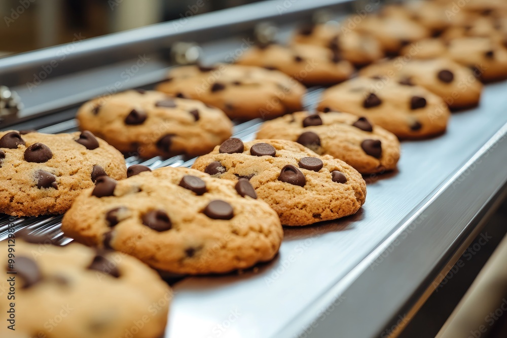 Freshly baked chocolate chip cookies. This photo captures the deliciousness and appeal of freshly baked cookies for marketing materials. Freshly baked chocolate chip cookies. This photo captures the deliciousness and appeal of freshly baked cookies for marketing materials.