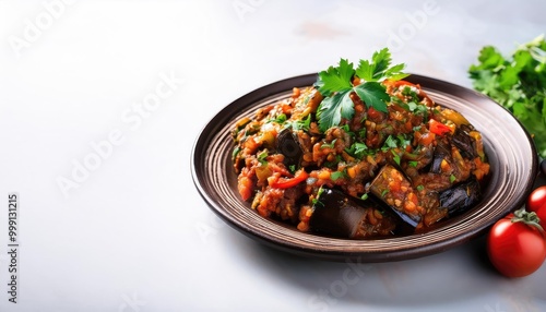 Delicious eggplant stew