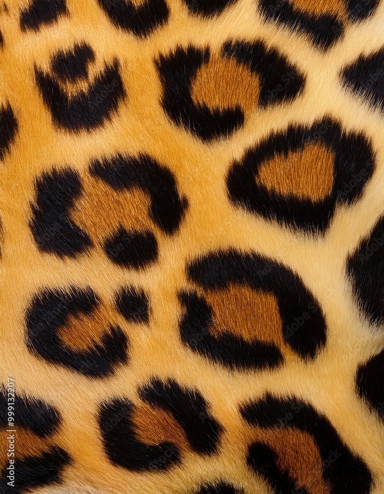 Close-up of leopard fur Close-up of leopard fur