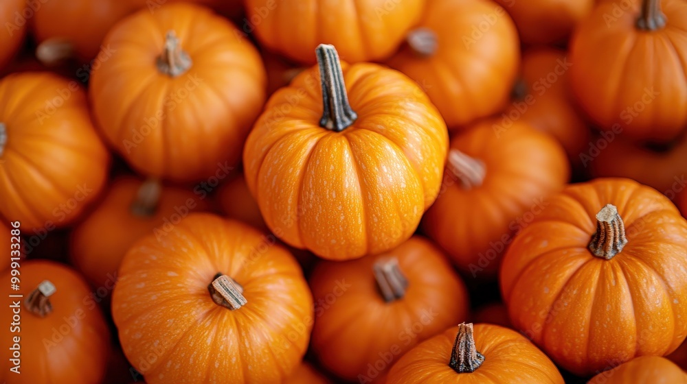 Mini pumpkins piled in a rustic autumn pumpkin patch Mini pumpkins piled in a rustic autumn pumpkin patch
