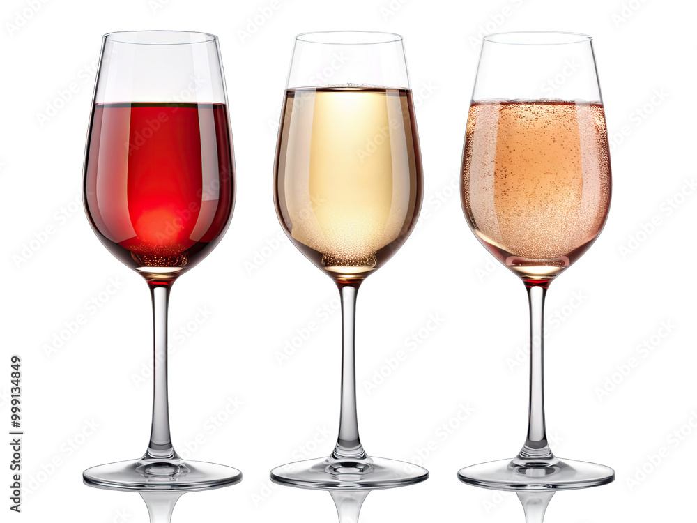 red wine, white wine, and rose champagne. colorful drinks. collection of champagne drinks with different taste. red wine, white wine, and rose champagne. colorful drinks. collection of champagne drinks with different taste.
