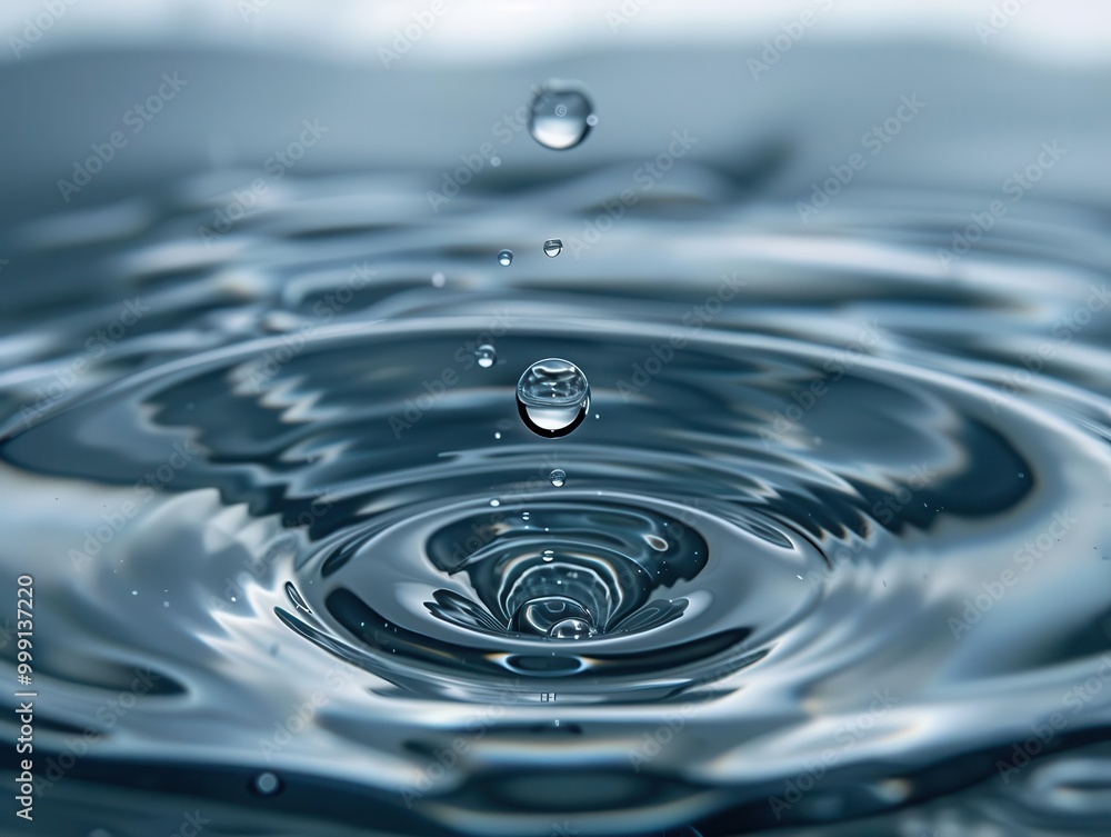 extreme closeup of pristine water droplets capturing their perfect spherical form crisp focus reveals intricate details and reflections showcasing the beauty of simple molecular structures extreme closeup of pristine water droplets capturing their perfect spherical form crisp focus reveals intricate details and reflections showcasing the beauty of simple molecular structures