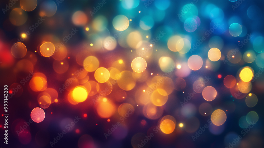 Vibrant Bokeh Background for Dynamic Designs Vibrant Bokeh Background for Dynamic Designs