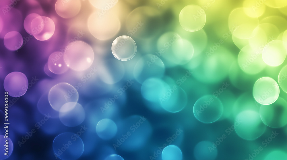 Obraz premium Multicolor Gradient Background with Blurred Hues
