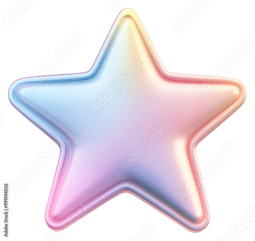 PNG Star pastel colors star.