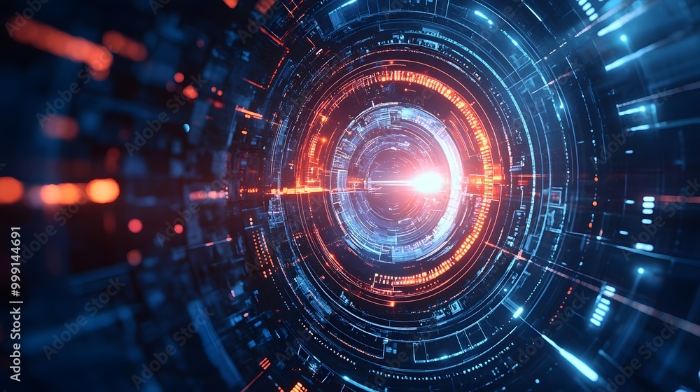 Abstract futuristic - Modern technology background design concept. Design digital technology concept. 3d illustration. Abstract futuristic - Modern technology background design concept. Design digital technology concept. 3d illustration.