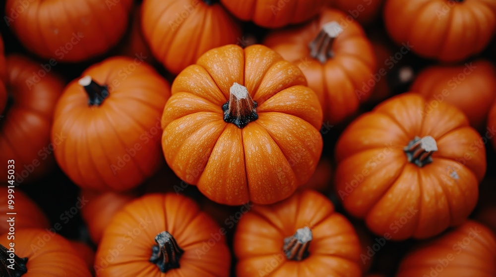 Rustic Autumn Pumpkin Patch with Mini Pumpkins Rustic Autumn Pumpkin Patch with Mini Pumpkins