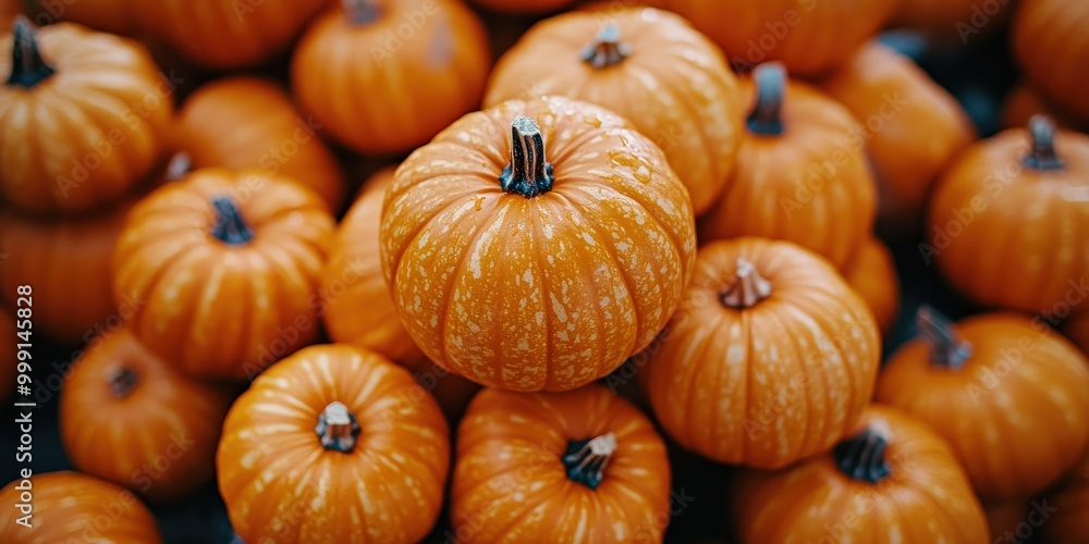 Rustic Autumn Pumpkin Patch with Mini Pumpkins Rustic Autumn Pumpkin Patch with Mini Pumpkins