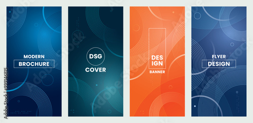 Abstract background template with geometric shapes. Cover layout for business presentation. Cover for book, catalog, brochure, business annual report, magazine. Poster, banner and newsletter.