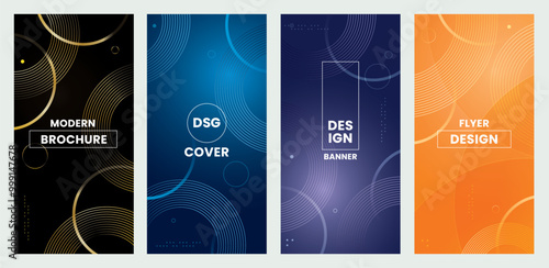Abstract background template with geometric shapes. Cover layout for business presentation. Cover for book, catalog, brochure, business annual report, magazine. Poster, banner and newsletter.