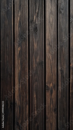 Wooden wall with vertical slats, modern interior design