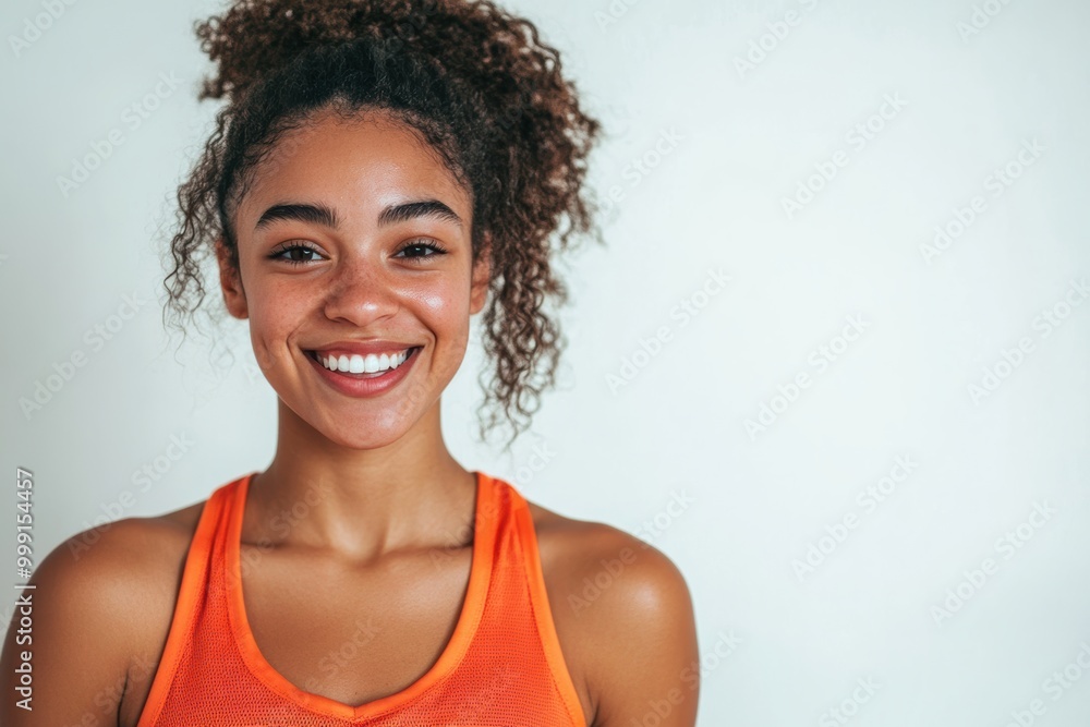 a young Black basketball player smiles while holding a ball, an inspiring image for youth-focused campaigns promoting active lifestyles and empowerment. a young Black basketball player smiles while holding a ball, an inspiring image for youth-focused campaigns promoting active lifestyles and empowerment.