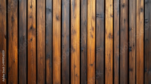 Sleek Wooden Wall with Vertical Slats for Modern Interiors