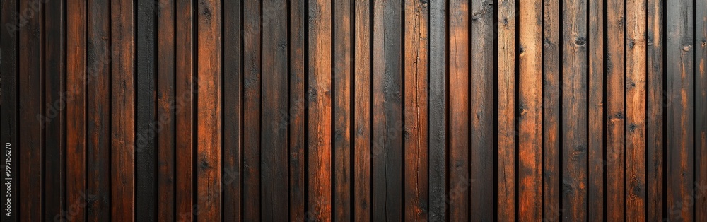 Sleek Wooden Wall with Vertical Slats for Modern Interiors Sleek Wooden Wall with Vertical Slats for Modern Interiors
