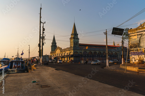 Mercado do ver-o-peso em Belém do Pará
