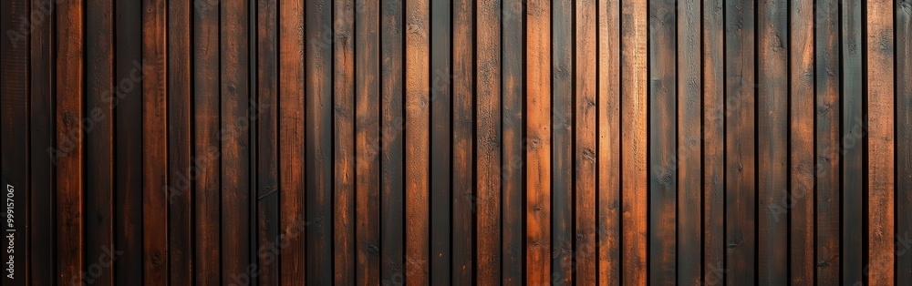 Sleek Wooden Wall with Vertical Slats for Modern Interiors Sleek Wooden Wall with Vertical Slats for Modern Interiors