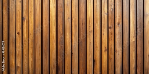 Sleek Wooden Wall with Vertical Slats for Modern Interiors