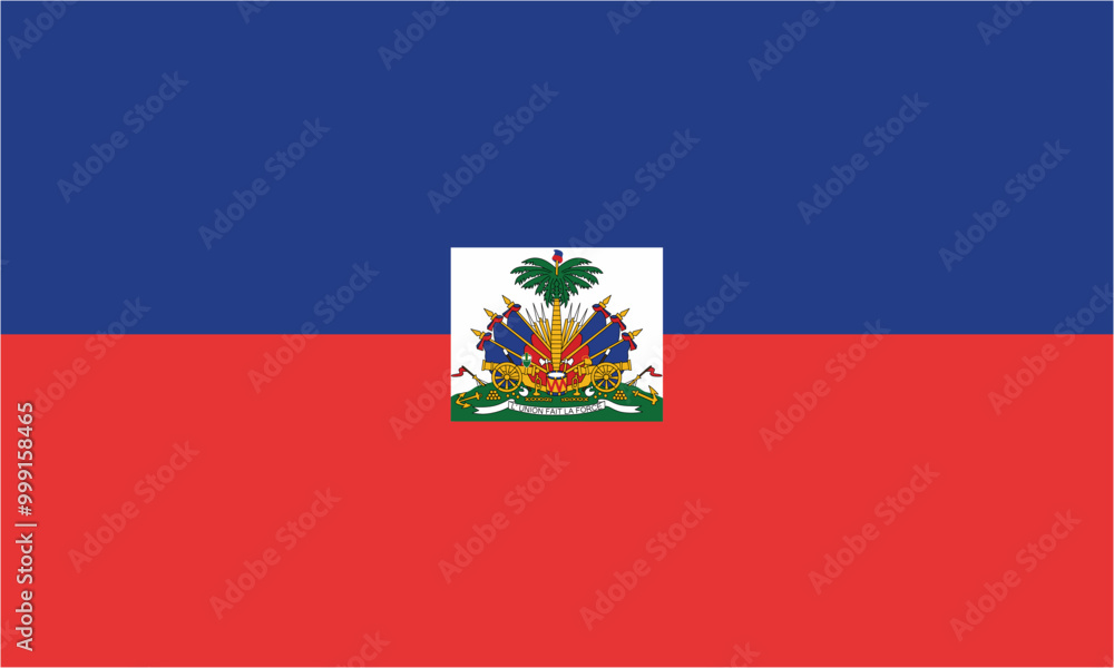 Haiti official flag vector with standard size and proportion. National flag emblem with accurate size and colors. Haiti official flag vector with standard size and proportion. National flag emblem with accurate size and colors.