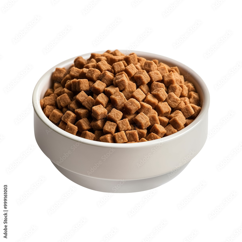bowl of pet food on transparent background bowl of pet food on transparent background