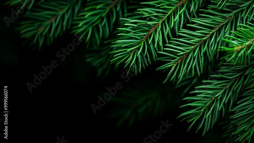 A close up of a green leafy tree branch