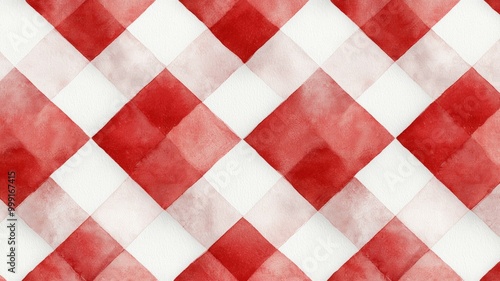 A red and white checkered pattern