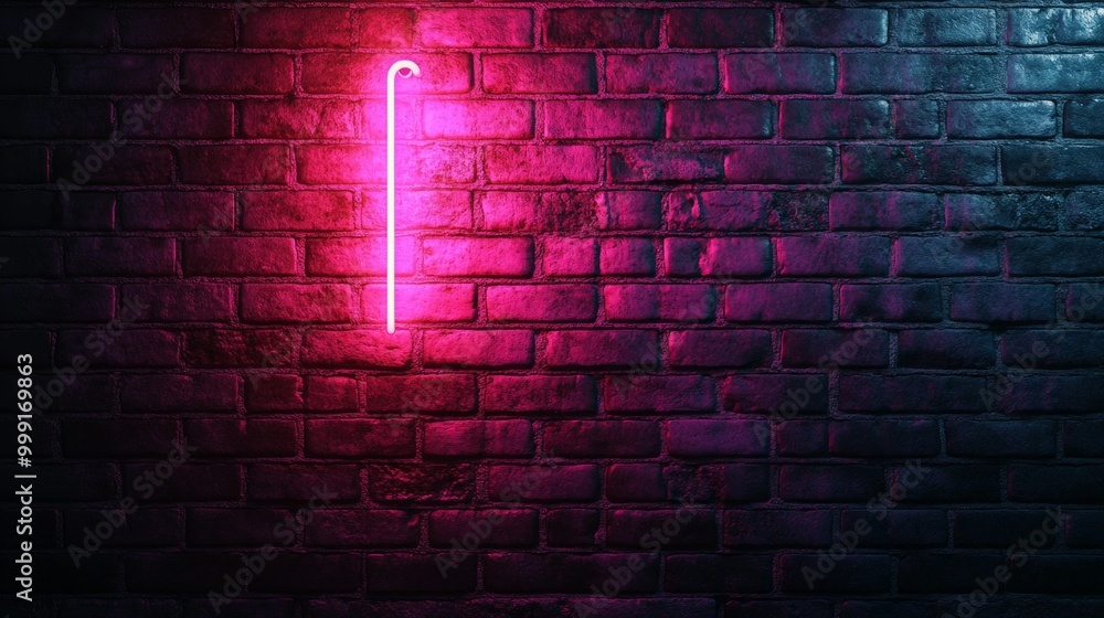 Motivational quote with glowing neon typography over a dark brick wall, perfect for a vibrant and urban Facebook post. Motivational quote with glowing neon typography over a dark brick wall, perfect for a vibrant and urban Facebook post.