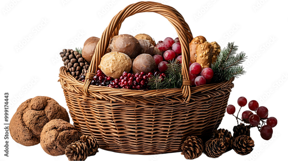 Gourmet Gift Basket with Delicious Treats Gourmet Gift Basket with Delicious Treats