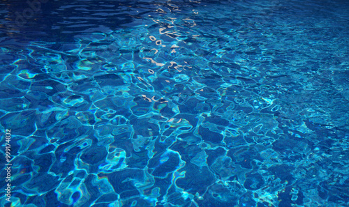 pool water on sunny day 