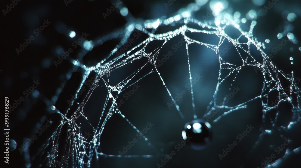 Dewy Spider Web Dewy Spider Web