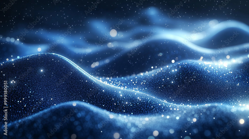 abstract dark blue digital background, illuminated by subtle sparkling lights and intricate patterns, evokes a sense of futuristic energy and mystery. Ideal for themes of technology, innovation, and c abstract dark blue digital background, illuminated by subtle sparkling lights and intricate patterns, evokes a sense of futuristic energy and mystery. Ideal for themes of technology, innovation, and c