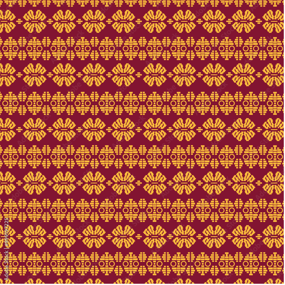Background Vector Songket Traditional Background Vector Songket Traditional