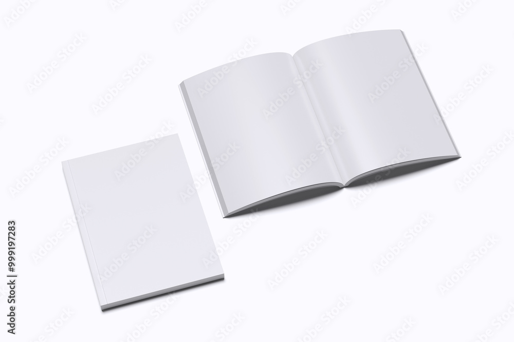Magazine Book Blank Magazine Book Blank