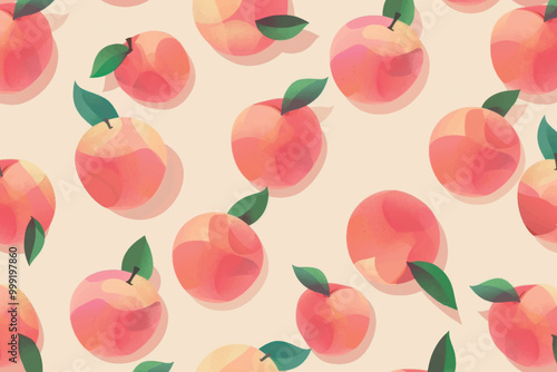 Colorful peach pattern background
