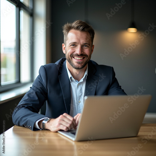 businessman working on laptop computer, corporate man in office, corporate man working 11