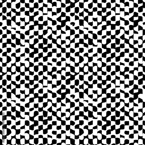 Psychedelic checkerboard pattern