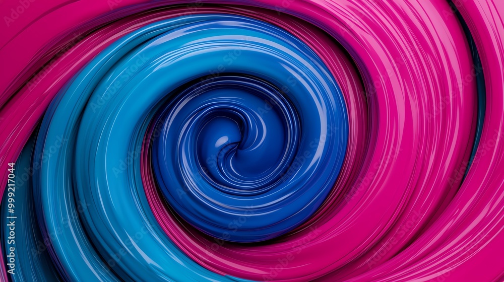 Mesmerizing color whirlpool, abstract motion, 3D illustration Mesmerizing color whirlpool, abstract motion, 3D illustration