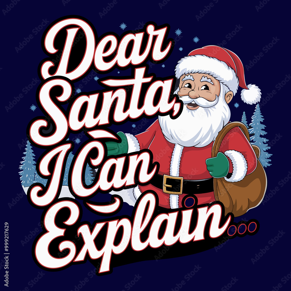 Christmas Car and T-shirt Design Christmas Car and T-shirt Design