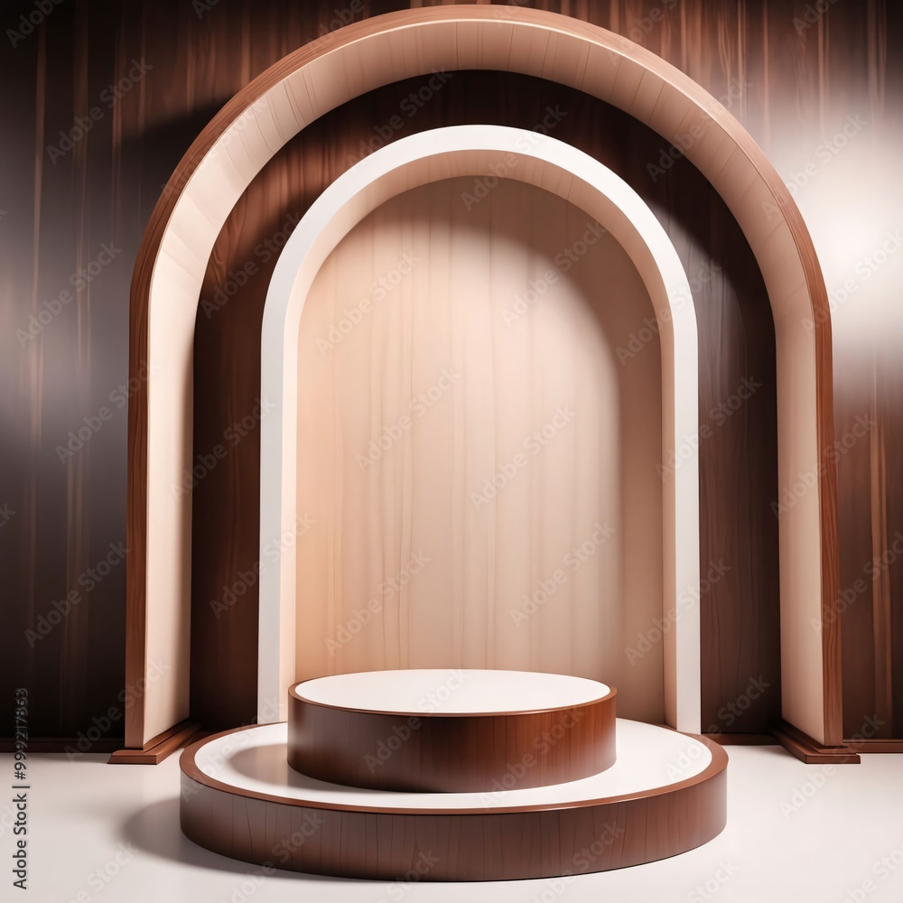 empty room with wooden wall