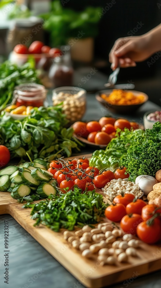 Diet plan consultation with a nutritionist discussing healthy eating via video call, organized setting, sharp focus Diet plan consultation with a nutritionist discussing healthy eating via video call, organized setting, sharp focus