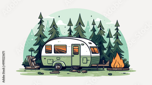 rawpixeloffice20_vector_art_of_camping_minimal_cute_aesthetic_c_a3286f5d-ddac-4540-afaa-ed76485ce8ae-p