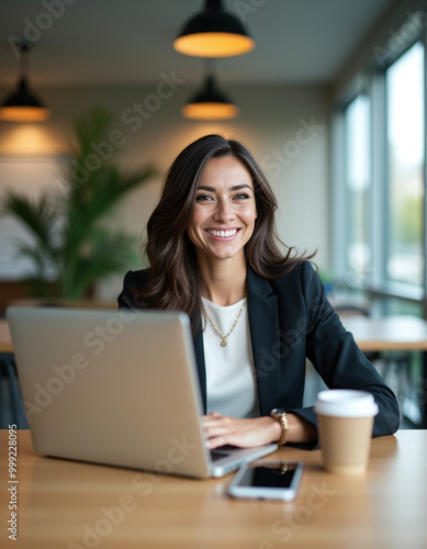 portrait of a businesswoman working in office, corporate woman in office 12