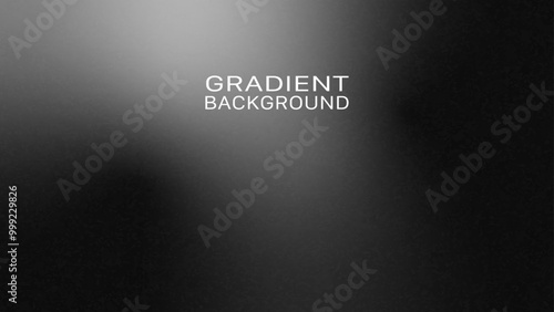 Dark grey grainy gradient background, black backdrop. Design for Template, Social Media, Trendy, Modern, Brochure, Banner
