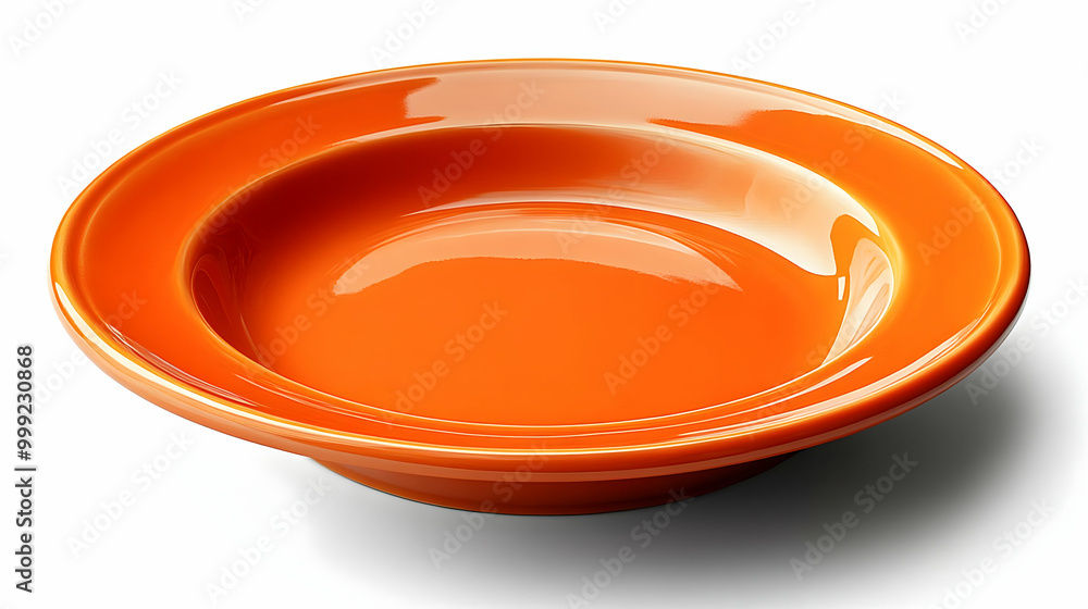Orange Ceramic Bowl for Serving Delicious Meals Orange Ceramic Bowl for Serving Delicious Meals