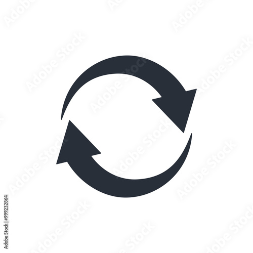 Stream of changes. Renewal, recovery, regeneration. Vector illustration icon isolated on white background. Free Download Stream of changes. Renewal, recovery, regeneration. Vector illustration icon isolated on white background. - GFXLoad