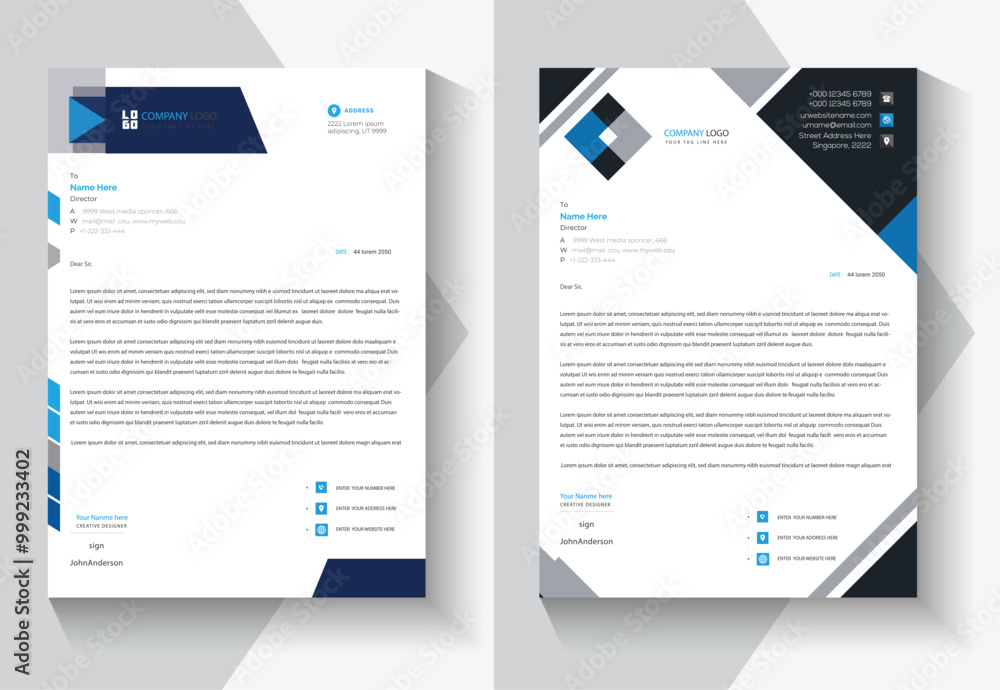 Modern Creative & Clean business style letterhead bundle of your corporate project design. set to print with vector & illustration. corporate letterhead bundle. Modern Creative & Clean business style letterhead bundle of your corporate project design. set to print with vector & illustration. corporate letterhead bundle.