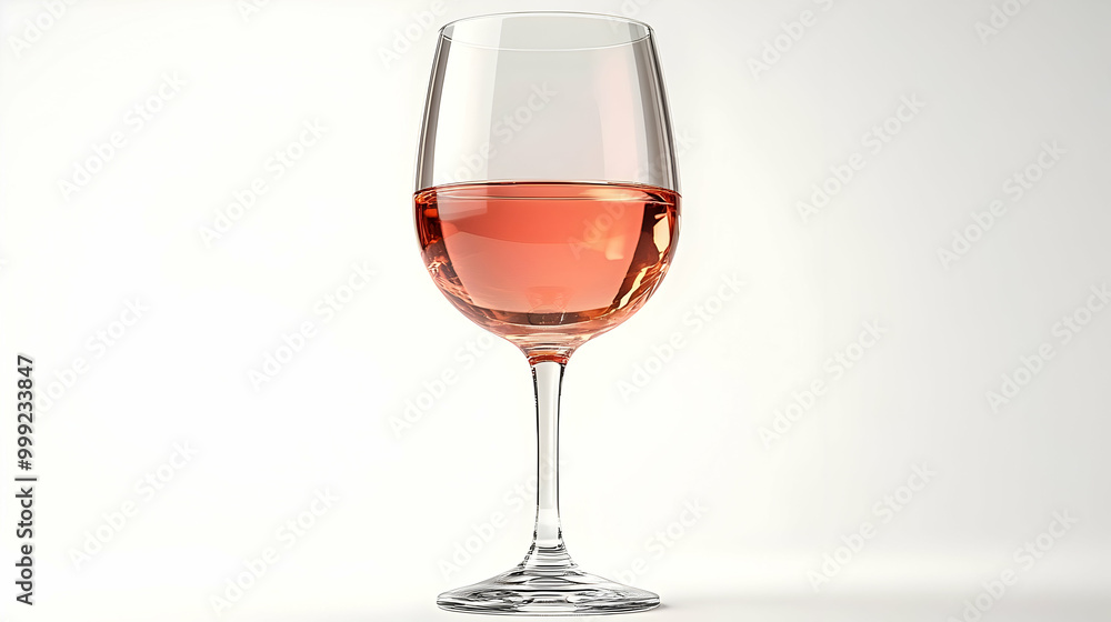 Rose Wine in a Glass, Perfect for a Special Occasion Rose Wine in a Glass, Perfect for a Special Occasion