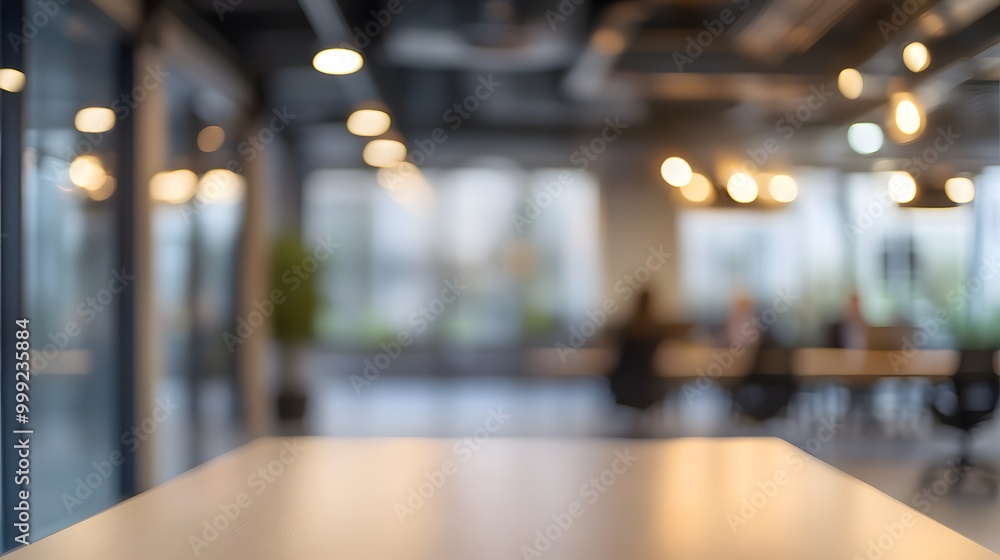 Abstract blurred interior modern office space with business people group working banner background with copy space. Abstract blurred interior modern office space with business people group working banner background with copy space.